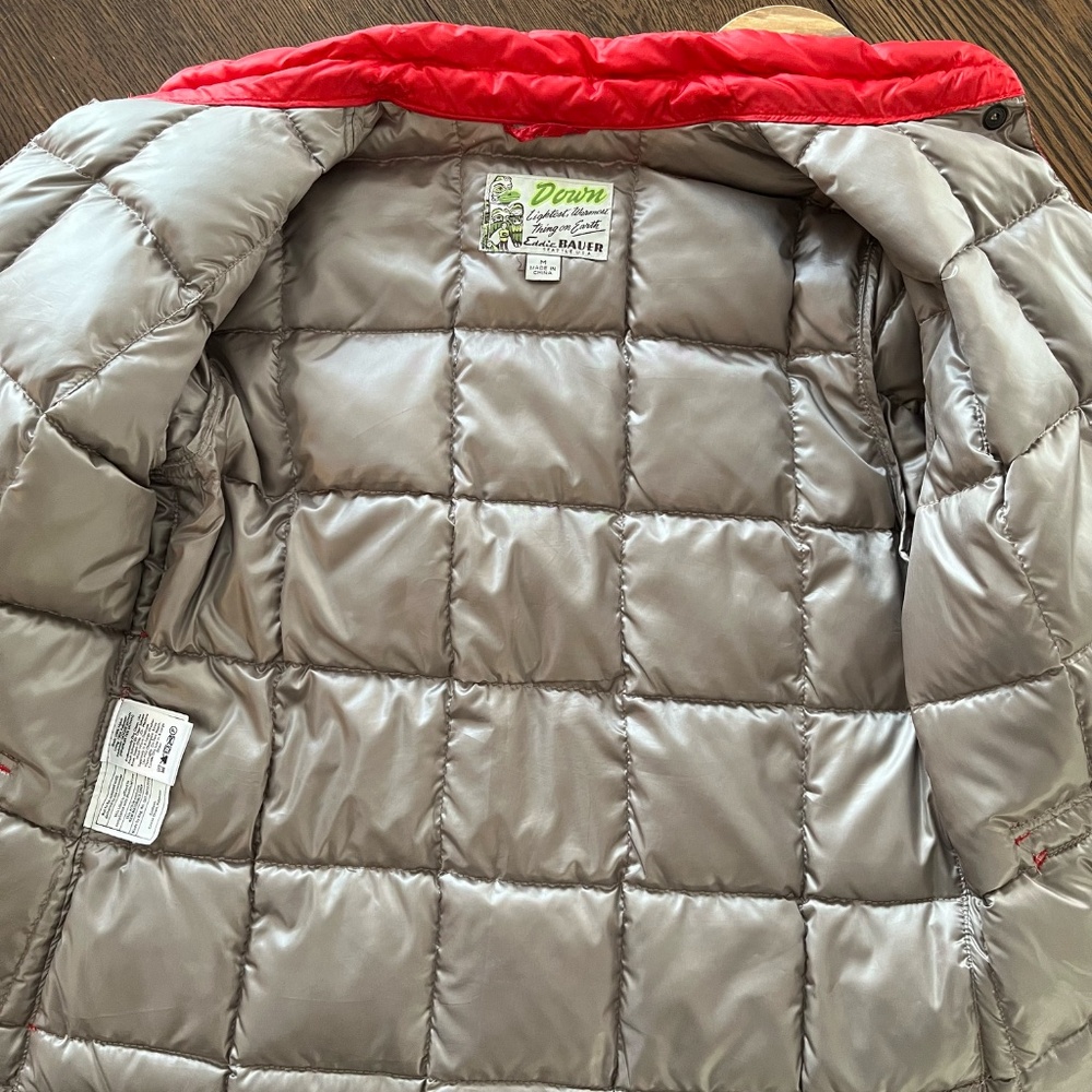 Puffer Jacket  Eddie Bauer Goose Down - Picture 10 of 10